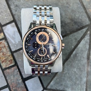 Citizen World Timer Eco Drive Perpetual Calander