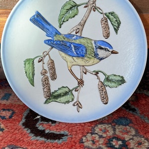 Gobel Blue Bird collector plate