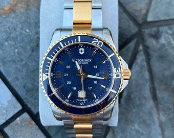 VICTORINOX SWISS ARMY 70クラシックス腕時計 V270 Vintage Swiss Army Victorinox Water Resistant Stainless Men's