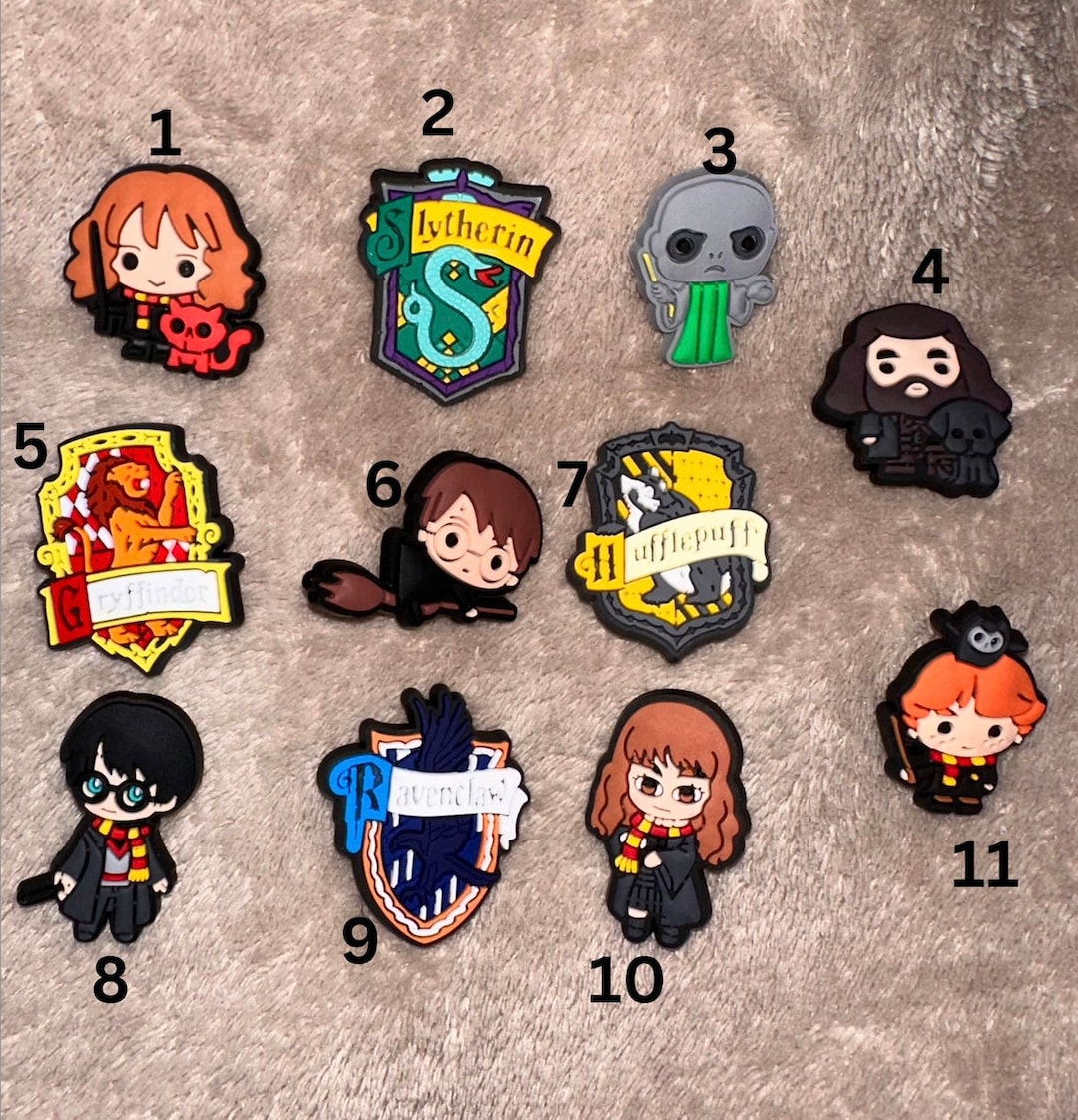 Harry Potter Croc Charms - Etsy