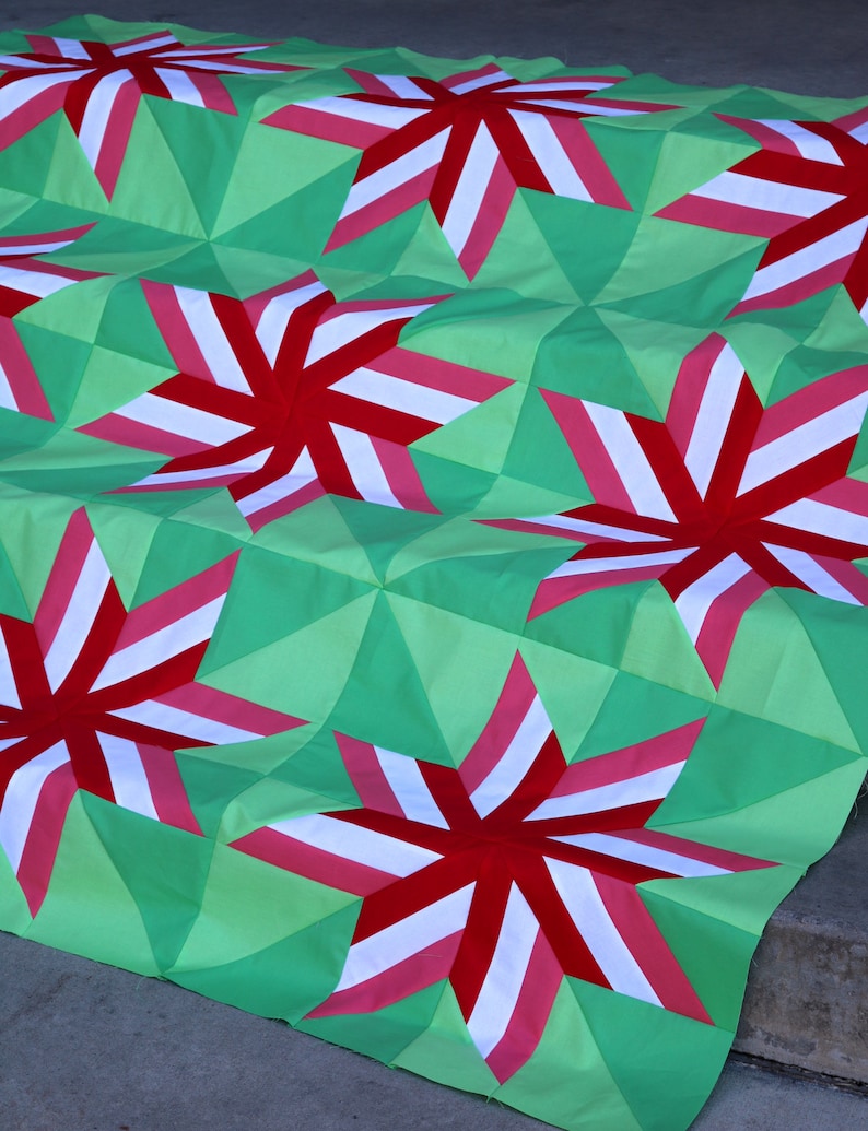 Peppermint Quilt / Anthem Quilt Pattern - Etsy