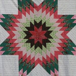 Mod Lone Star Quilt Pattern image 4