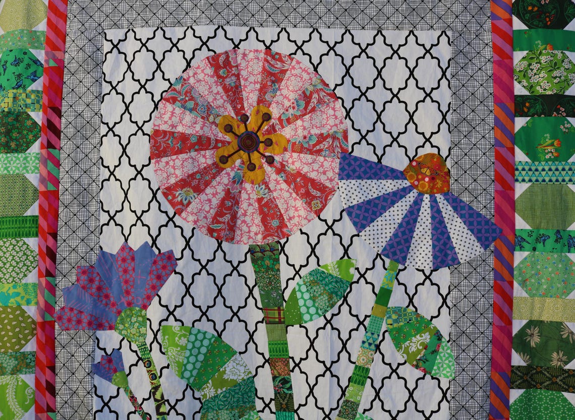Quilt Pattern Rounded Come Round Right Quilt Pattern - Etsy