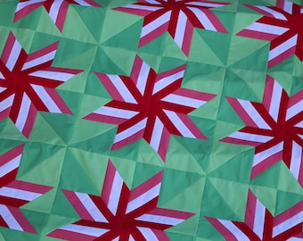 Quiltpatroon pepermunt / Anthem-quilt