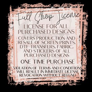 Full Shop Commercial License