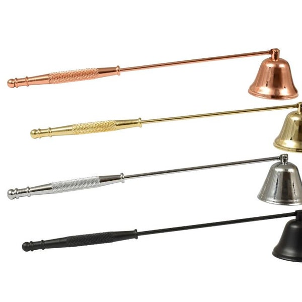 Long Handle Stainless Steel Candle Snuffer/ Fire extinguisher/ Candle Snuffer/ Rose Gold/ Black /Gold/ Silver Snuffer/ Candle Accessories