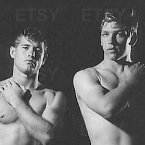 Antique 1900s Young Men Beginning of the Century Gay Vintage - Etsy