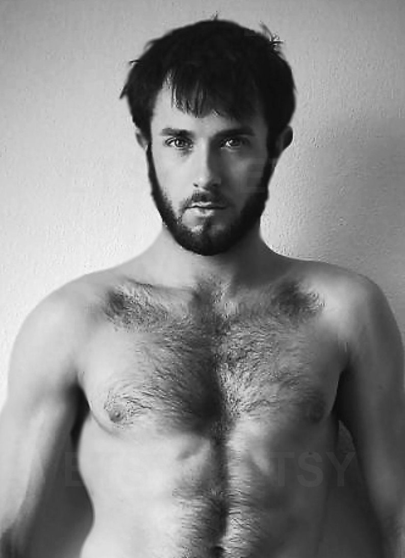Male Nude Model Viтtage Photo 1970s Male Nude Photograph Print Etsy Norway