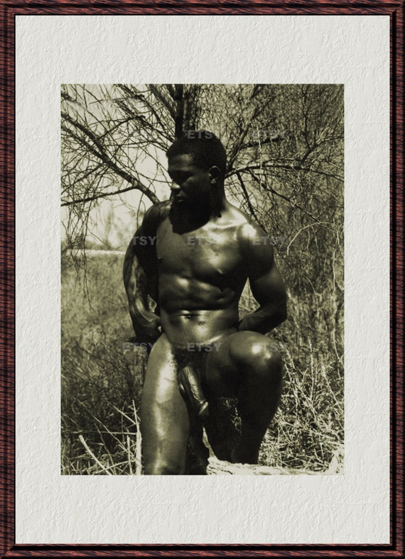 Vintage Black Male Nudity