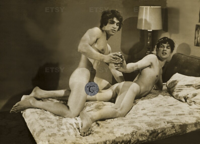 Retro panties glasses twink