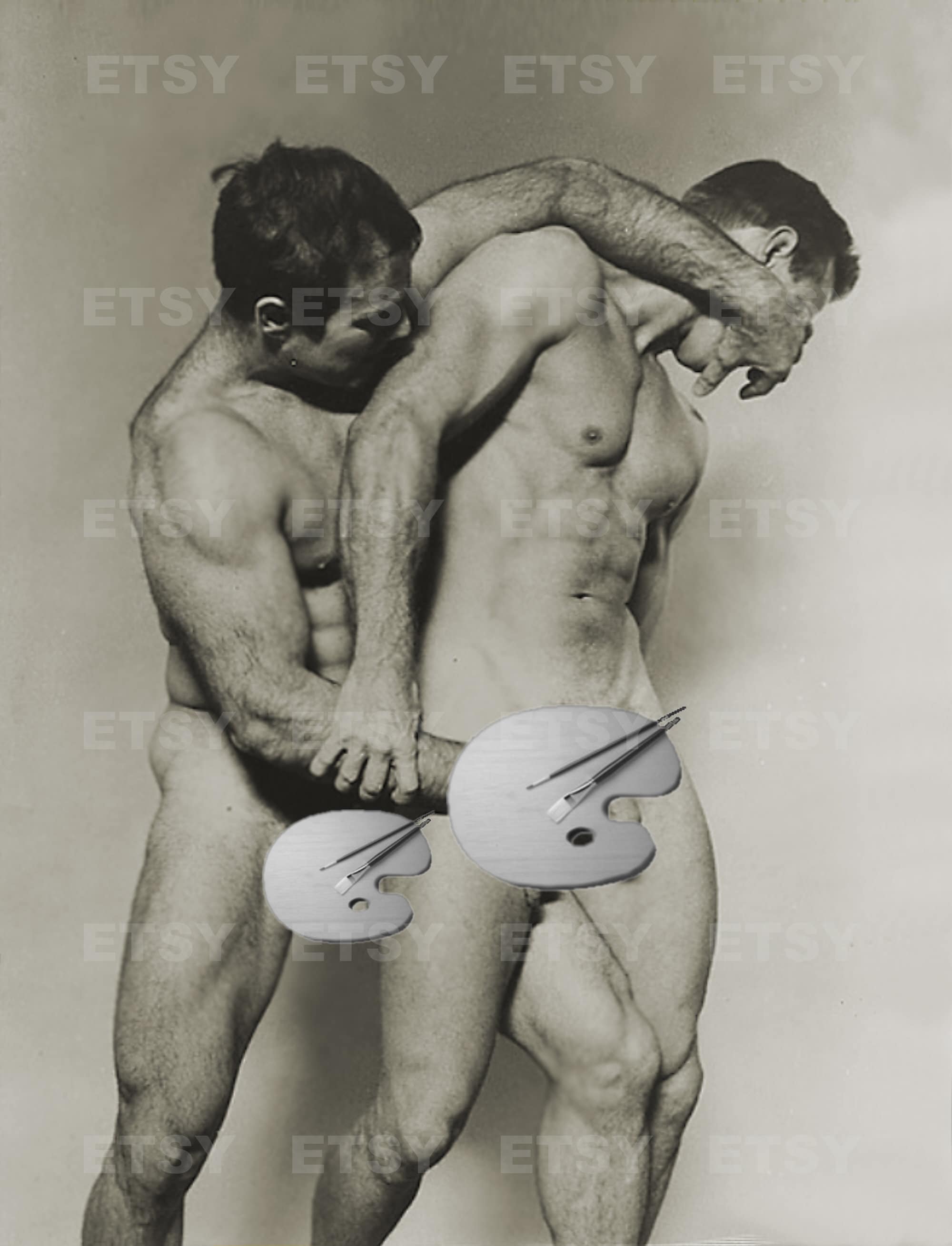 2000px x 2619px - Vintage Naked Gay Wrestling | Gay Fetish XXX