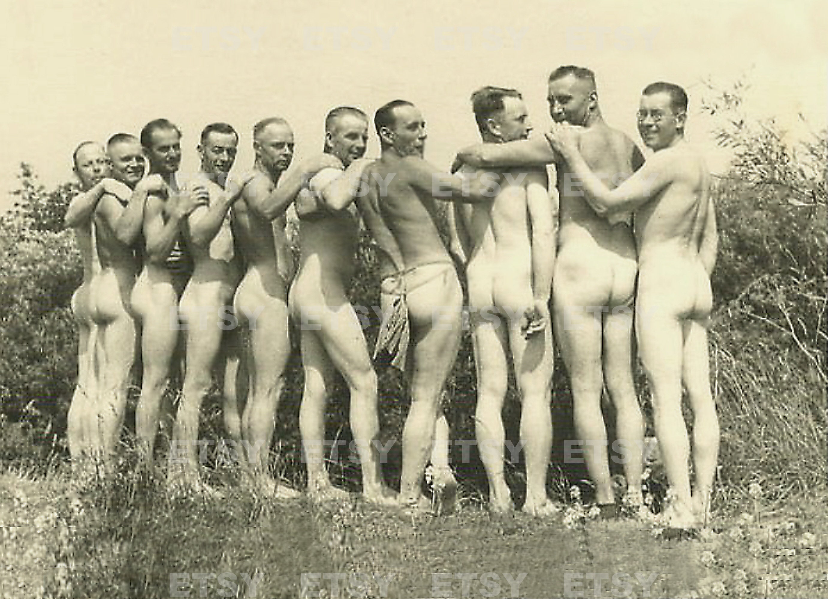 World war two soldiers stripped naked literally