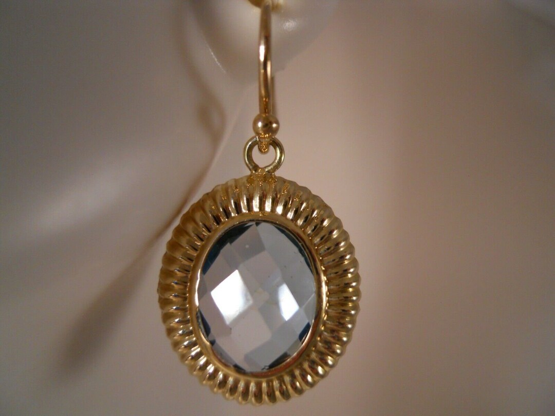 QVC Imperial Jewelry Affinity Diamonds 10k Yellow Gold Checkerboard ...