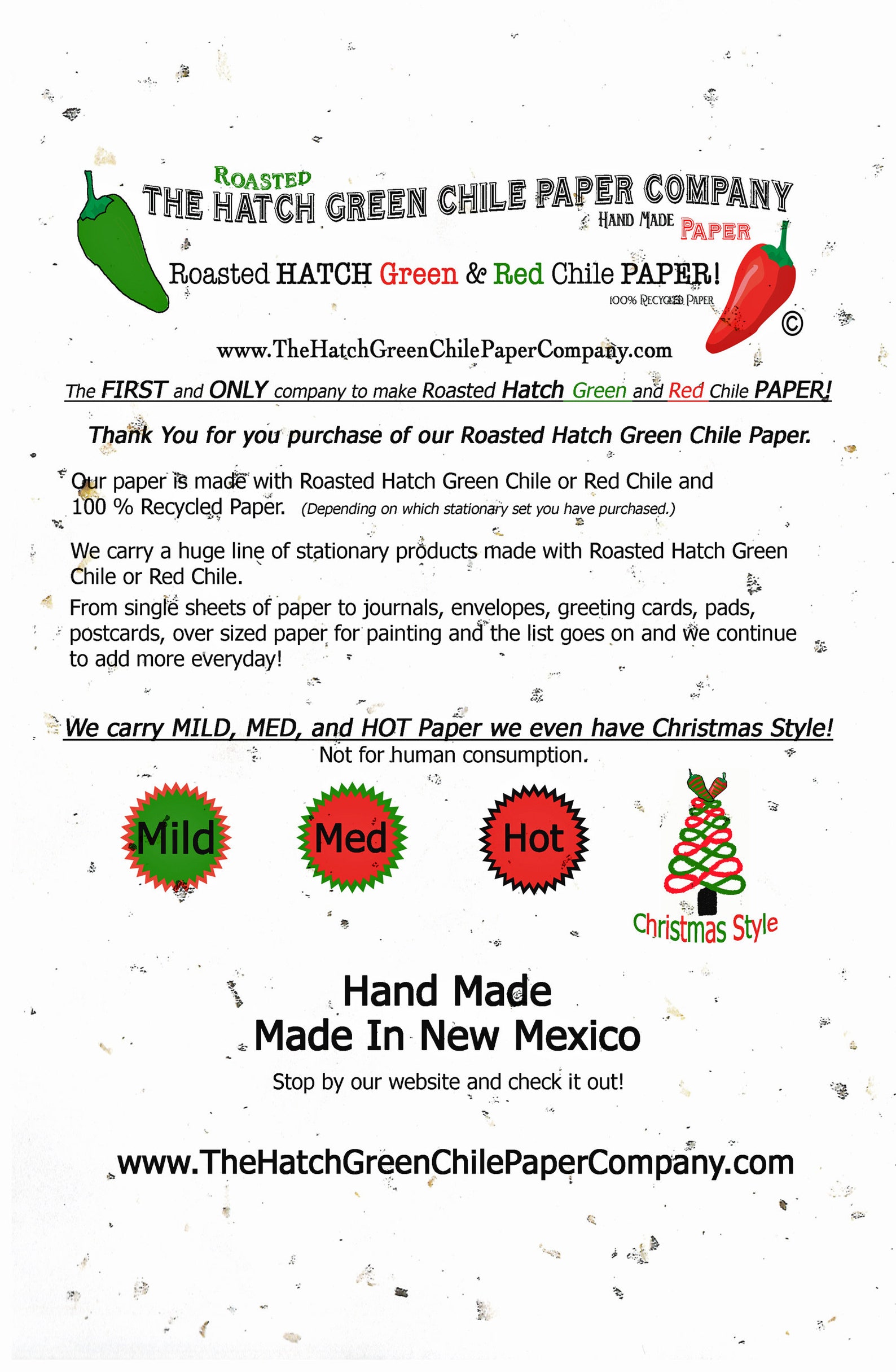 Hatch Green Chile Paper Notebook Handmade Paper Junk Journal Sugar ...
