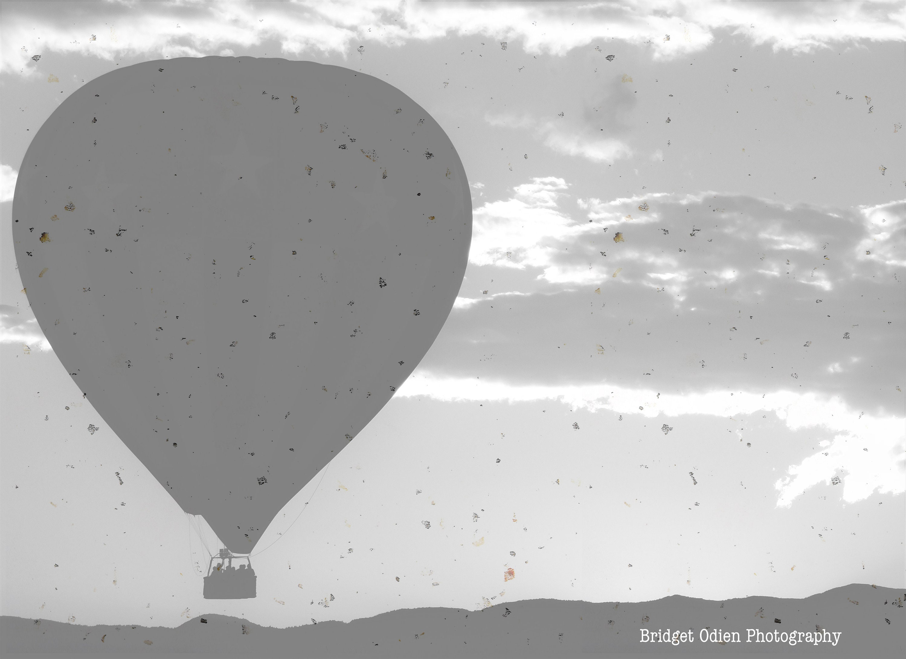 Hatch Green Chile Paper Hot Air Balloon New Mexico