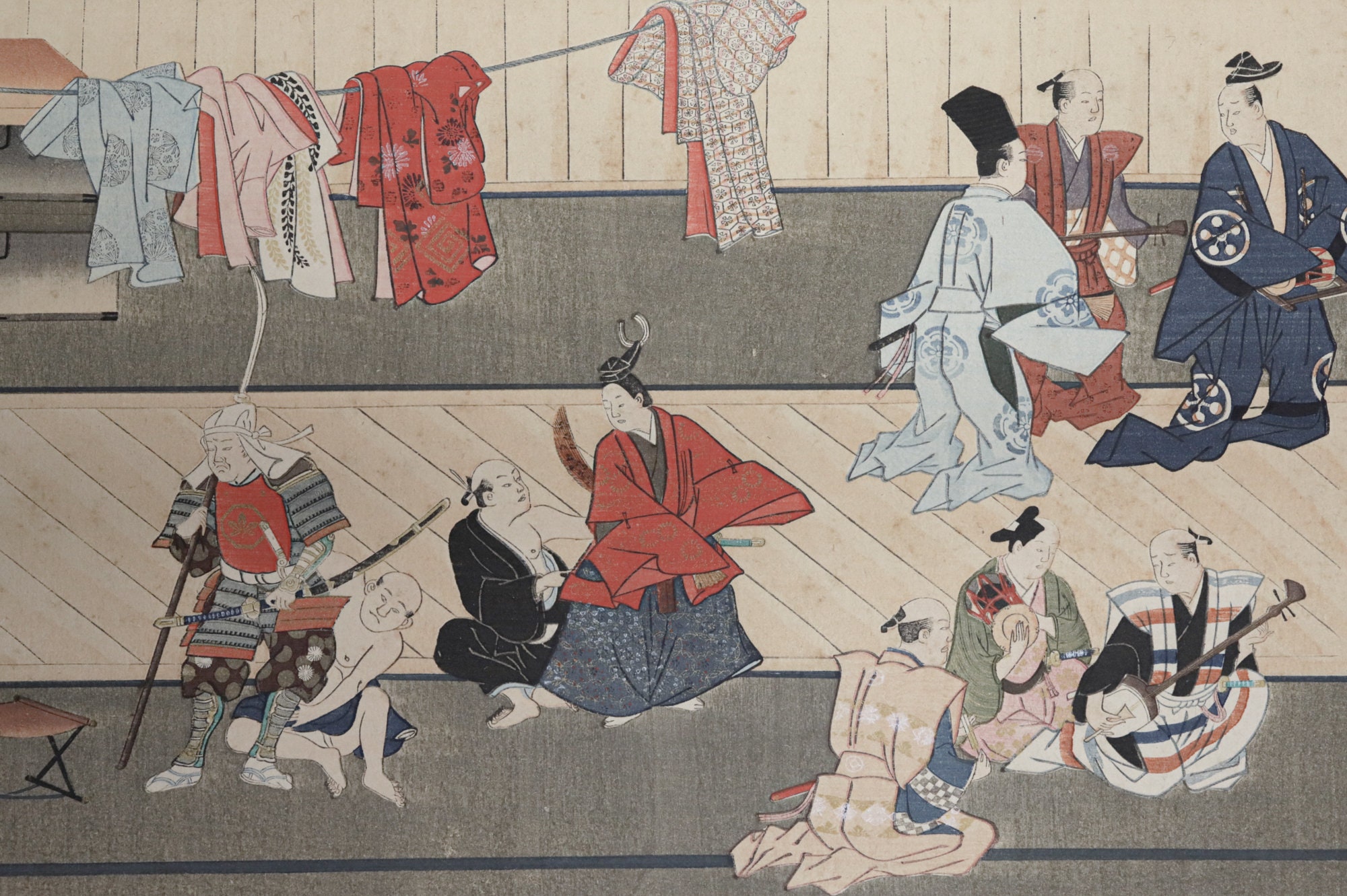 Antique UKIYOE/A century old work. From the Taisho Era (1912-1926). A valuable work produced by craftsmen of the time./lithograph U005