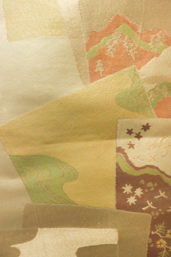 Gorgeous Silk Kimono Obi Belt with high quality f… - image 5