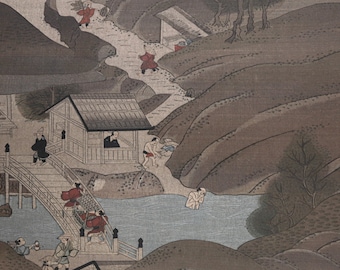 Antique UKIYOE/A century old work. From the Taisho Era (1912-1926). A valuable work produced by craftsmen of the time./lithograph  U004