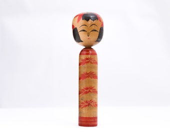 Retro Orthodox Kokeshi Doll Made in 1972 /K005