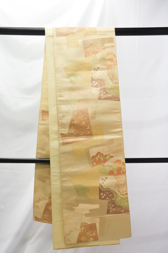 Gorgeous Silk Kimono Obi Belt with high quality f… - image 3
