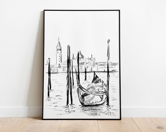 venice prints etsy