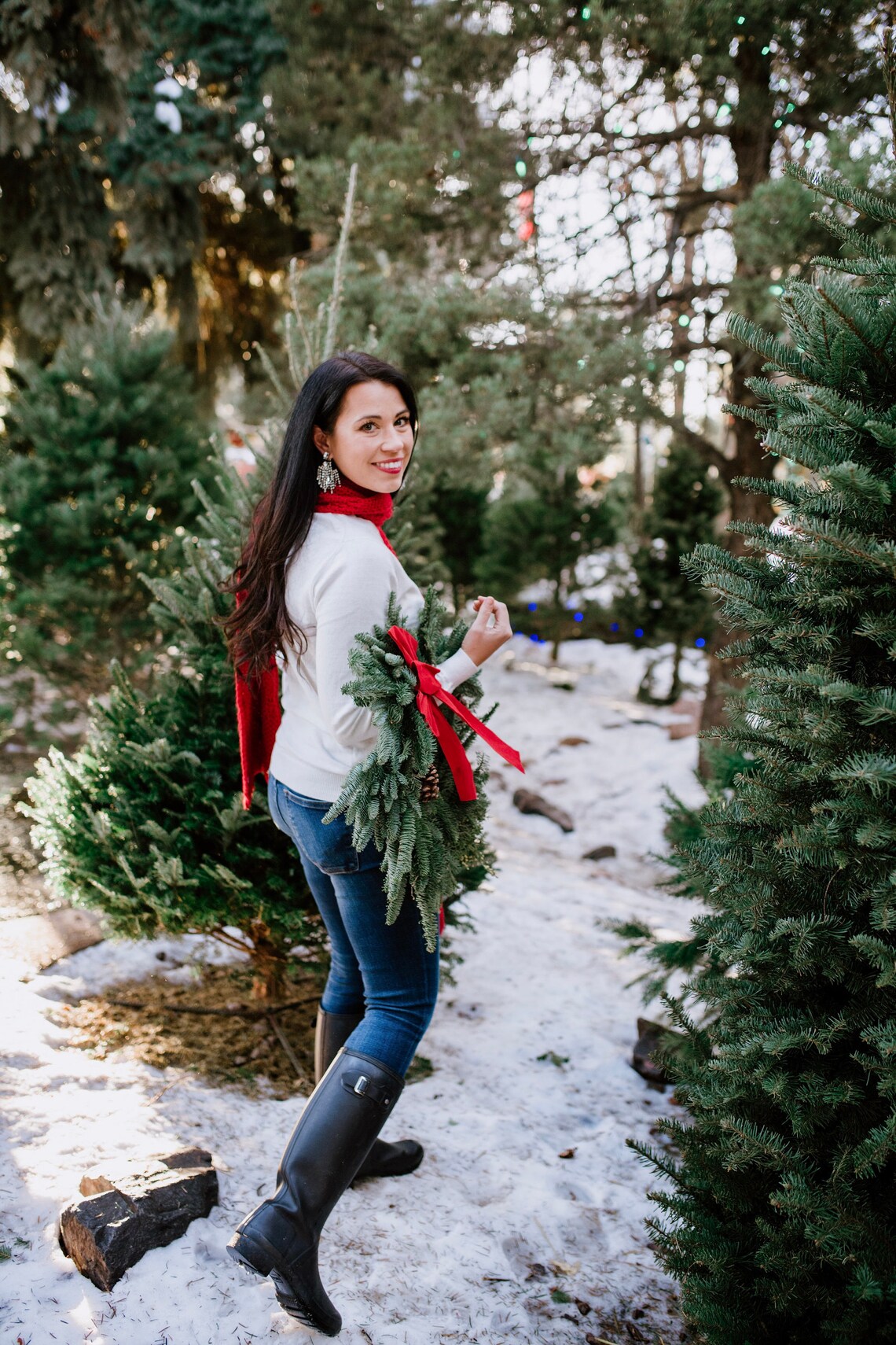 Merry Embroidered Holiday Sweater - Etsy