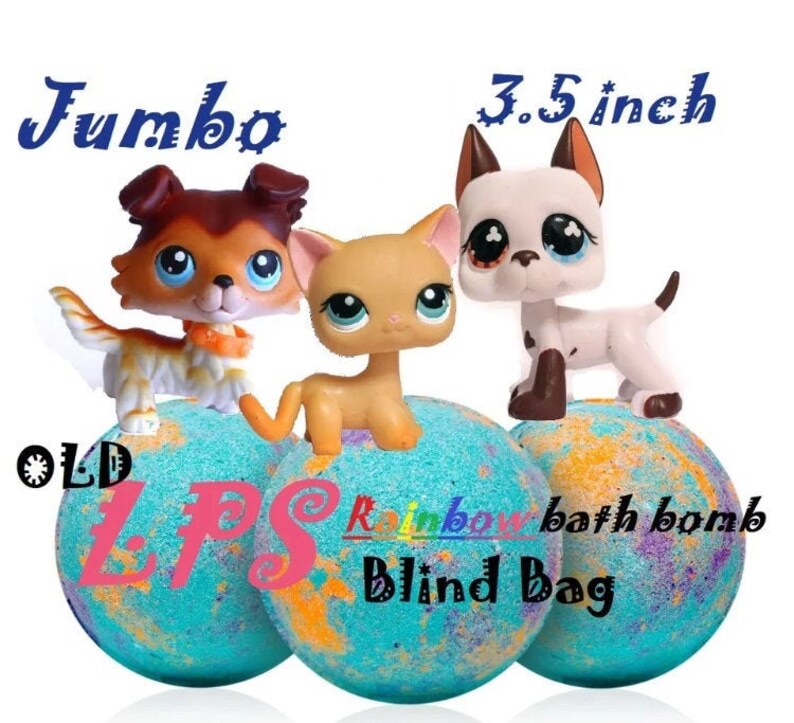 Giant 3.5 1lb Littlest Pet Shop Bath Bombs LPS Blind Bag Etsy