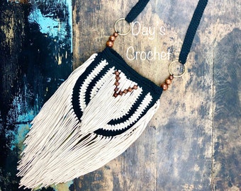 Beaded Boho Bag Pattern ***PDF pattern only, not a finished product***