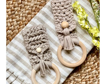 Towel Ring Pattern Bundle, **PDF pattern only, NOT a finished product**, crochet towel ring bundle, 2 patterns included