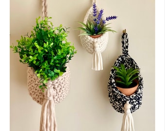 The Pixie Planter, **PDF pattern only, NOT a finished product**, crochet planter, hanging planter pattern