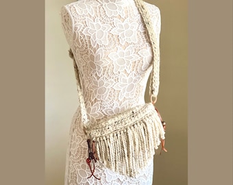 Fleetwood Bag, **PDF crochet pattern only, NOT a finished product**, boho crossbody bag, crochet festival fashion, boho chic bag, crossbody