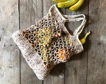 Star Trellis Bag, **PDF Pattern, NOT a finished product*, crochet market bag, crochet purse, crochet pattern