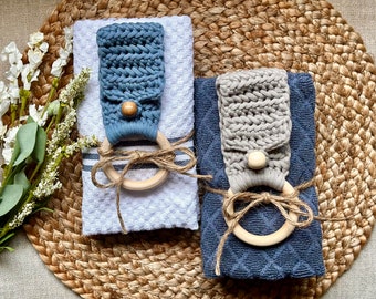 Crochet Towel Ring, Crochet Towel Topper, Crochet towel hanger, **PDF pattern only, NOT a finished product**