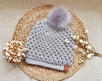 The Carley Beanie and Cowl Set, **PDF file only, NOT a finished product, crochet hat pattern, toque, cowl, neck warmer