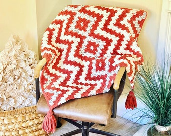The Diamondback Graph, **PDF pattern only, NOT a finished product**, crochet graph, tapestry crochet pattern, pocket shawl, blanket pattern