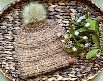 Fast and Easy Crochet Beanie, Chunky Winter Toque, Speedy Beanie, **PDF pattern only, NOT a finished product**