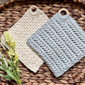 Crochet Trivet Set, **PDF pattern bundle, NOT a finished product**, crochet trivet and coaster pattern set