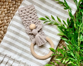 Boho Towel Ring, ***PDF pattern, not a finished product***, easy crochet pattern, crochet towel ring, towel topper, boho crochet pattern