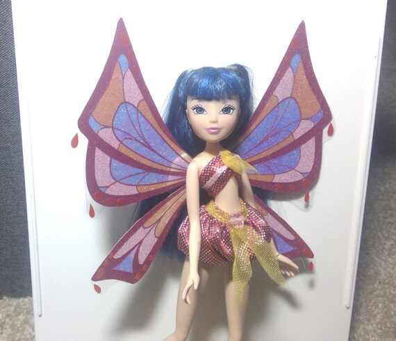 Winx Club Doll Wings Enchantix Musa Season 8 Fairy Custom Etsy
