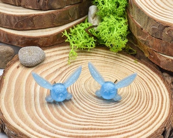 Boucles d'oreilles Navi de The Legend of Zelda - Impression 3D qui brille dans le noir, cadeau parfait pour les joueurs