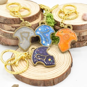 FFXIV Constellation Stones Keychain Final Fantasy XIV, Ascians FF14 Keychain FF14, Gift for Gamers