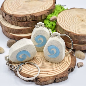 Hearthstone Keychain - 3D Design Inspired by World of Warcraft for Gamers and Fantasy Fans