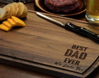 Fathers Day Gift, Custom Cutting Board, Grilling Gift, Gift from daughter, Gift For Him, Personalized Grilling Board, Gift for Husband,