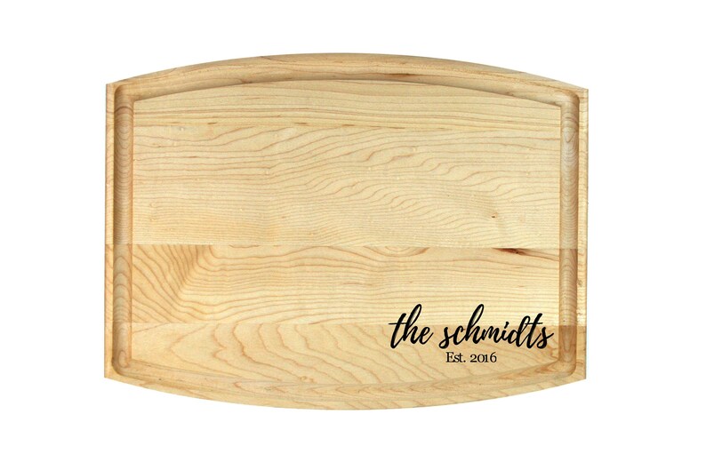 Personalized Cutting Board Fathers Day Gift Custom Name Etsy