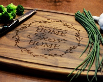 Our First Home Custom Cutting Board - First Home Gift - New Home Gift - Housewarming Gift - Cutting Board