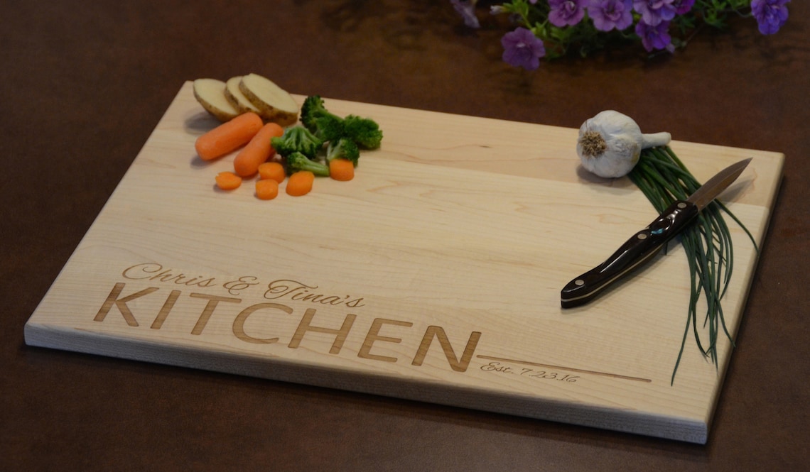 Our First Home Custom Cutting Board First Home Gift New - Etsy