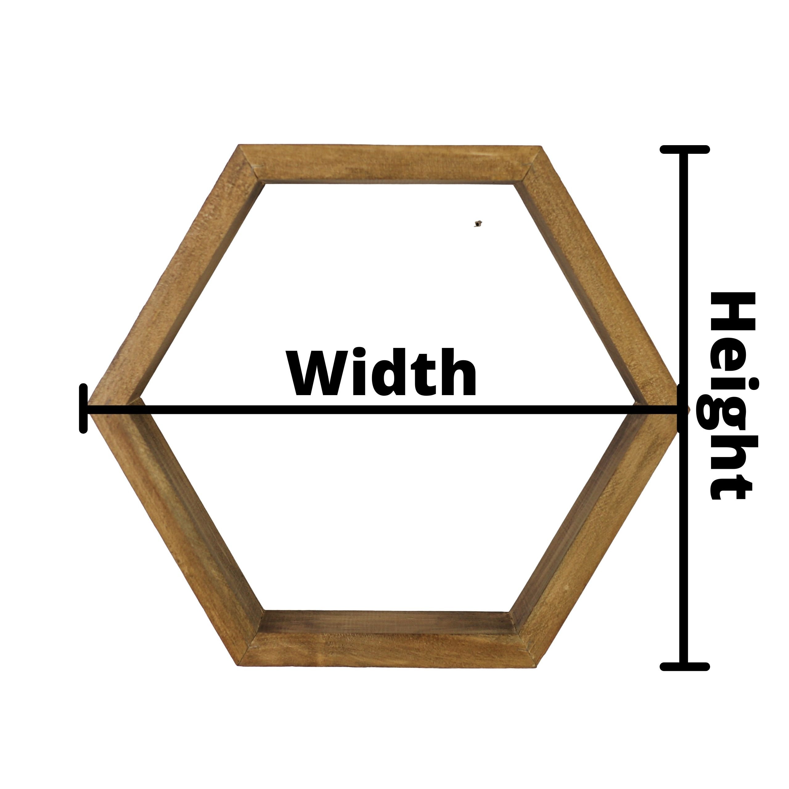 Hexagon Shelves Wood Shelves Geometric Shelves Etsy