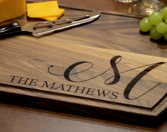 Personalized Gifts- Custom Cutting Board Handmade - Charcuterie Board - Butcher Block - Custom Cheese Board Realtor -  Keller Williams 42