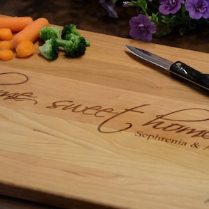 Our First Home Custom Cutting Board - First Home Gift - New Home Gift - Housewarming Gift - Cutting Board image 2