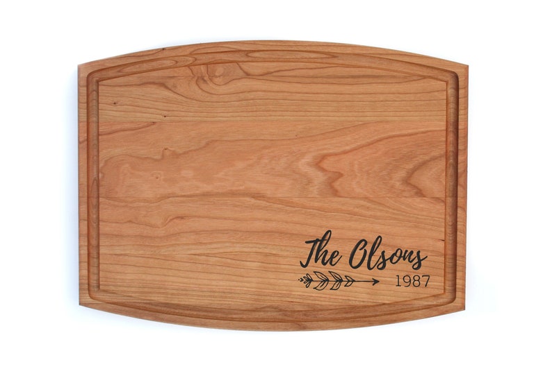 Personalized Cutting Board Wedding Gift Wedding Shower Gift Etsy